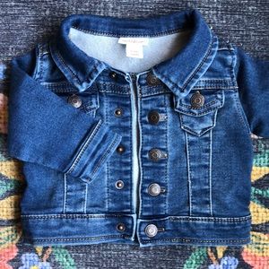 Cat & Jack Baby Denim Jean Jacket, Size 0-3 Months